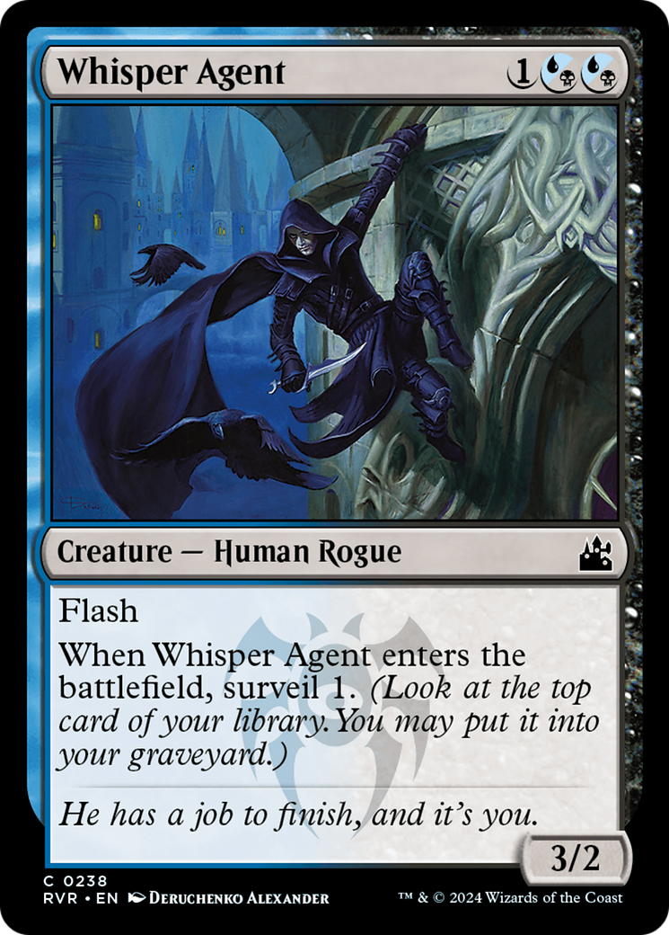 Whisper Agent [Ravnica Remastered] | Golgari Games