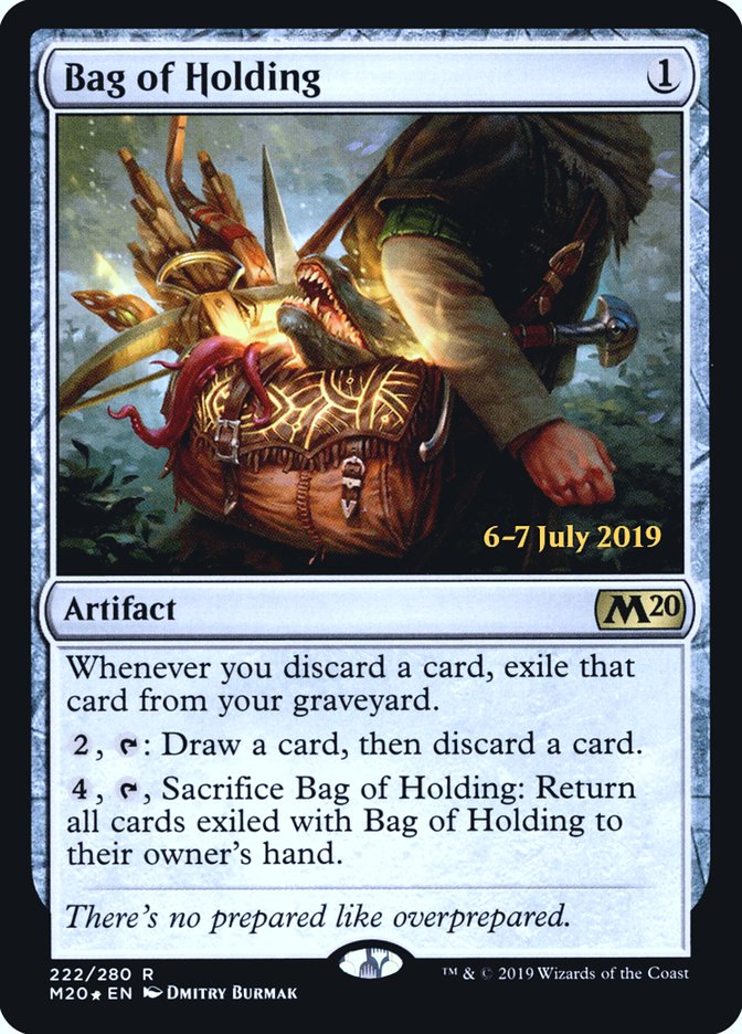 Bag of Holding [Core Set 2020 Prerelease Promos] | Golgari Games