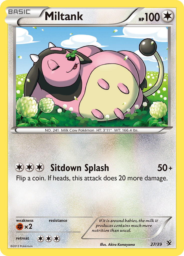 Miltank (27/39) [XY: Kalos Starter Set] | Golgari Games