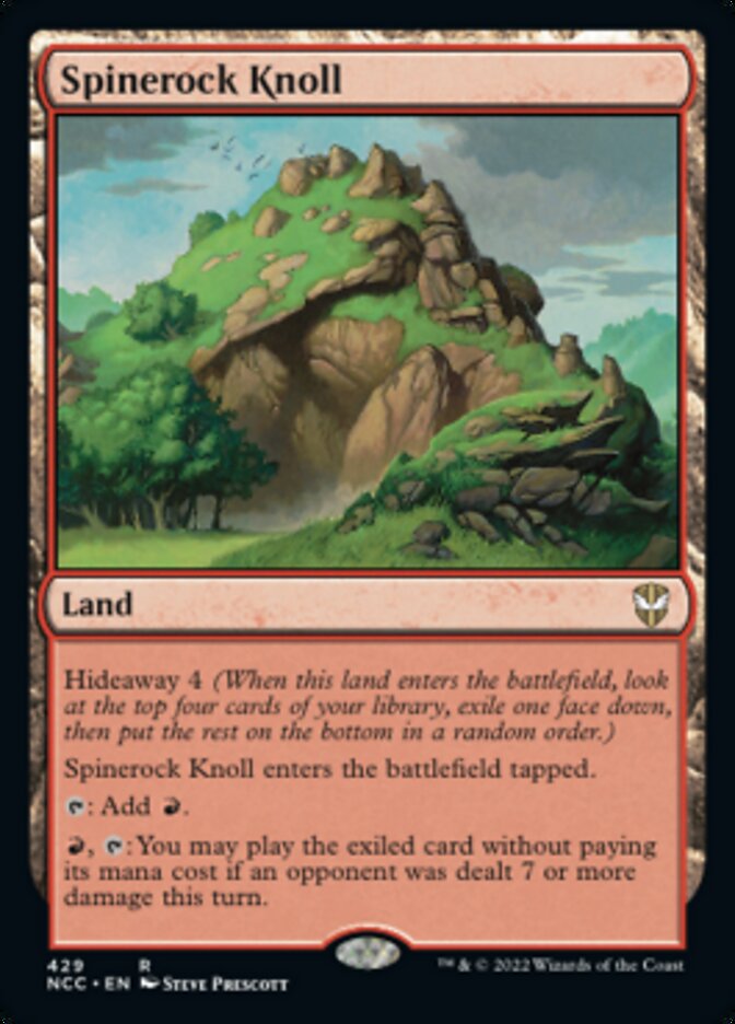 Spinerock Knoll [Streets of New Capenna Commander] | Local Legends
