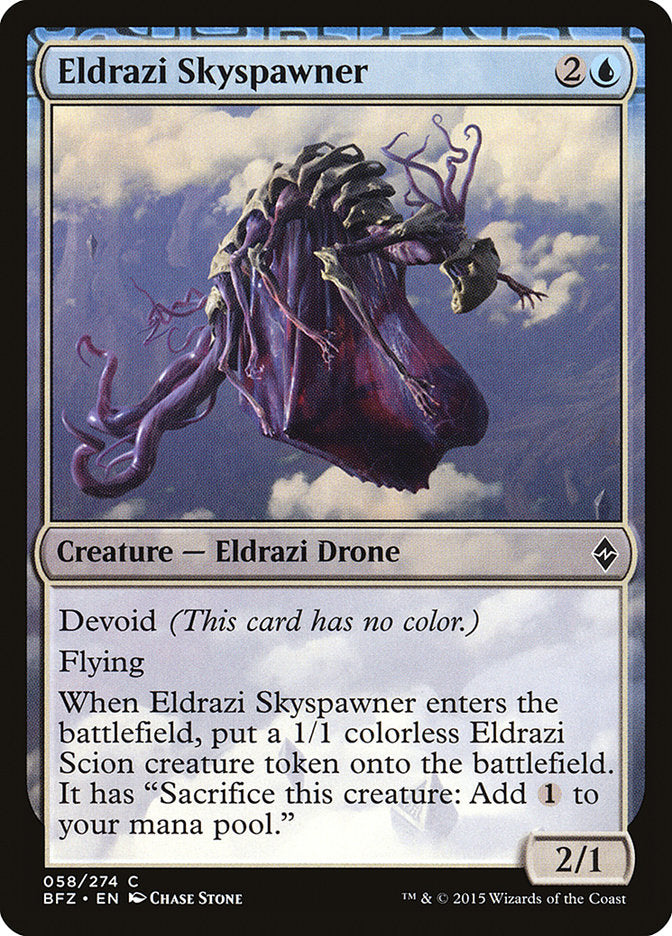 Eldrazi Skyspawner [Battle for Zendikar] | Golgari Games