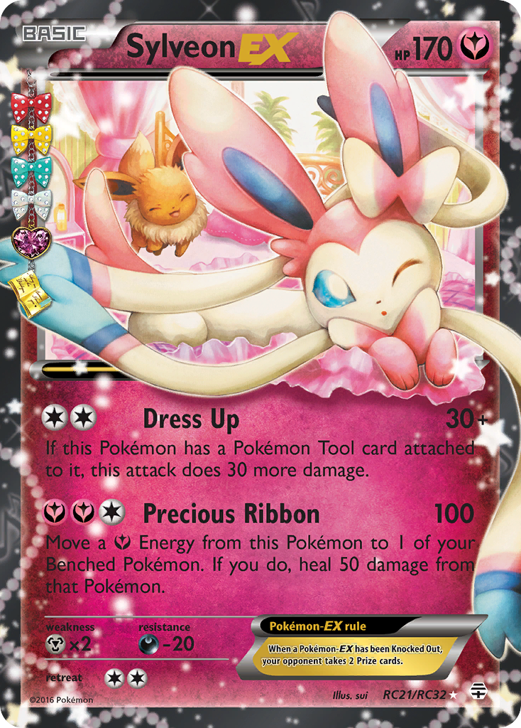 Sylveon EX (RC21/RC32) [XY: Generations] | Golgari Games