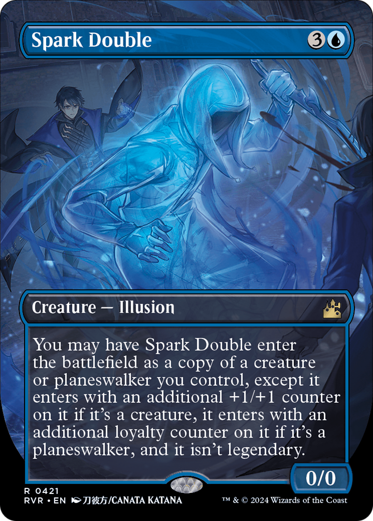 Spark Double (Anime Borderless) [Ravnica Remastered] | Local Legends