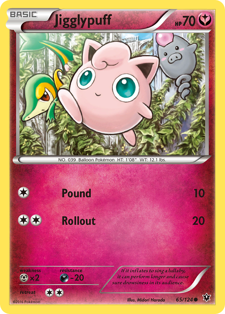 Jigglypuff (65/124) [XY: Fates Collide] | Golgari Games