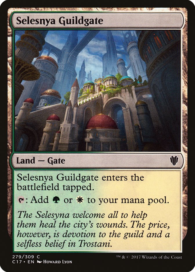 Selesnya Guildgate [Commander 2017] | Golgari Games