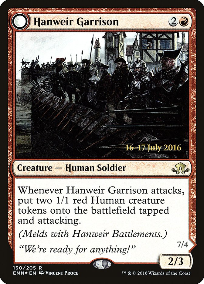 Hanweir Garrison [Eldritch Moon Prerelease Promos] | Golgari Games