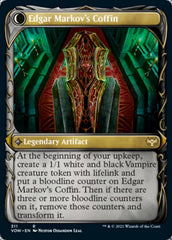 Edgar, Charmed Groom // Edgar Markov's Coffin (Showcase Fang Frame) [Innistrad: Crimson Vow] | Golgari Games