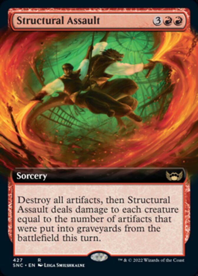 Structural Assault (Extended Art) [Streets of New Capenna] | Golgari Games