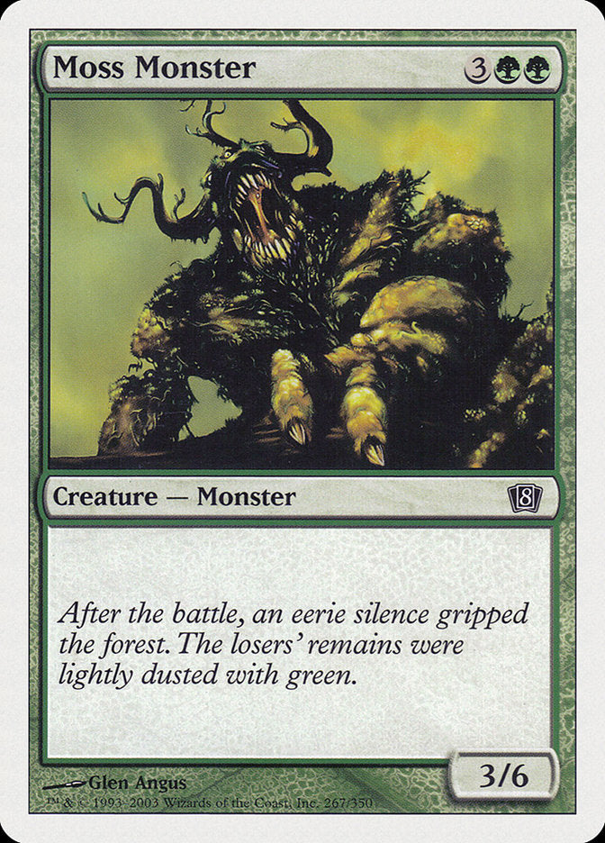 Moss Monster [Eighth Edition] | Golgari Games