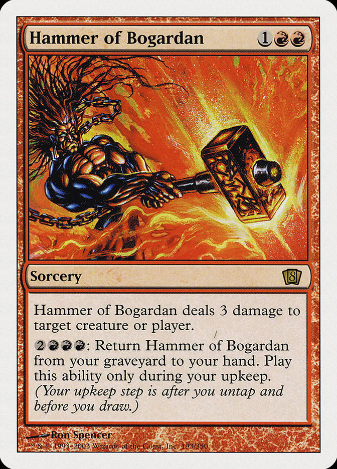 Hammer of Bogardan [Eighth Edition] | Local Legends