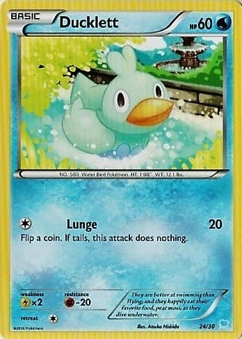 Ducklett (24/30) [XY: Trainer Kit 3 - Suicune] | Golgari Games