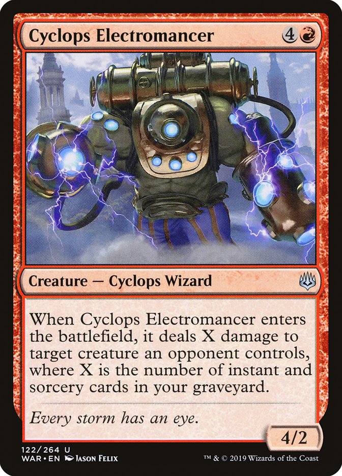 Cyclops Electromancer [War of the Spark] | Local Legends