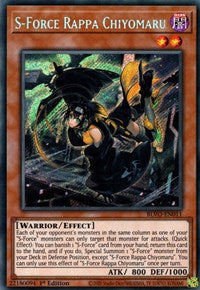 S-Force Rappa Chiyomaru [BLVO-EN011] Secret Rare | Golgari Games