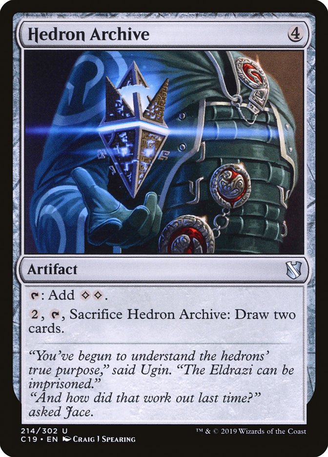 Hedron Archive [Commander 2019] | Golgari Games