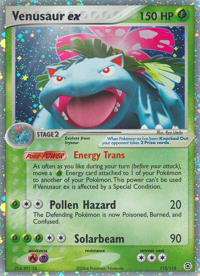 Venusaur ex (112/112) [EX: FireRed & LeafGreen] | Golgari Games