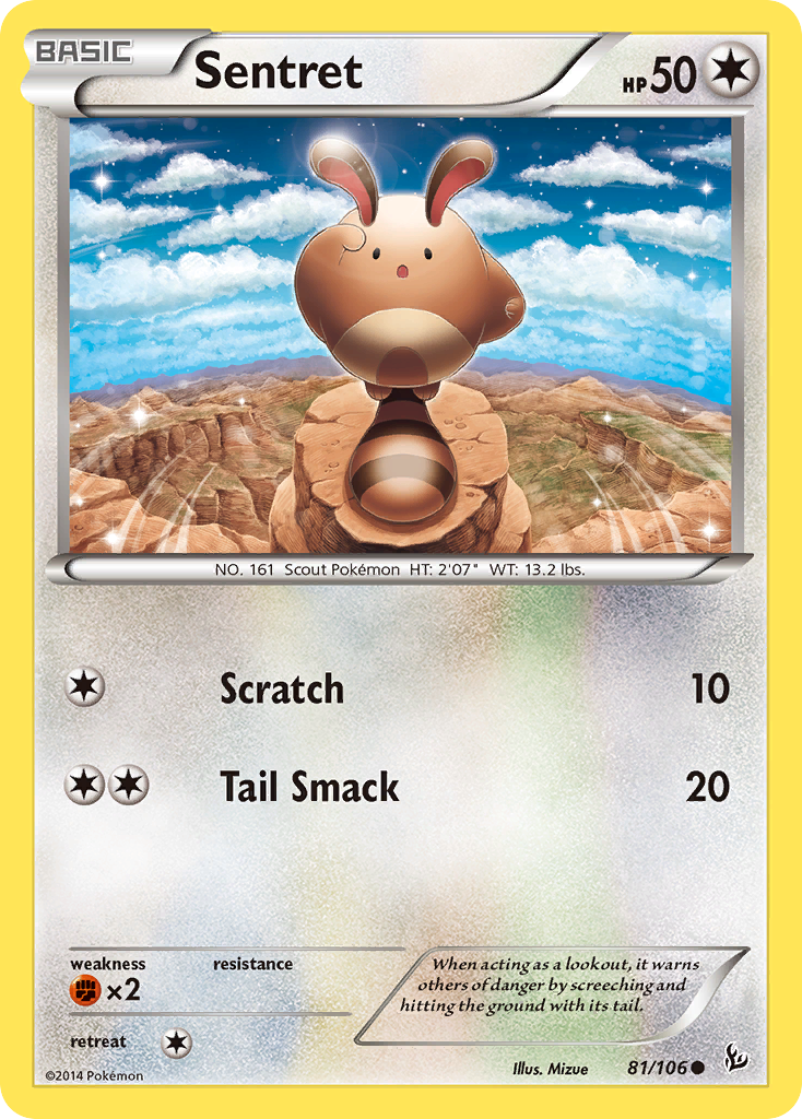 Sentret (81/106) [XY: Flashfire] | Golgari Games