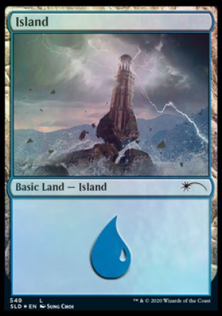 Island (Wizards) (549) [Secret Lair Drop Promos] | Golgari Games