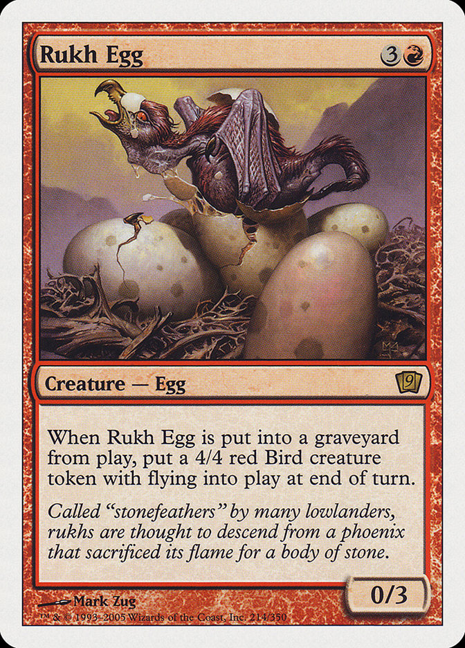 Rukh Egg [Ninth Edition] | Golgari Games