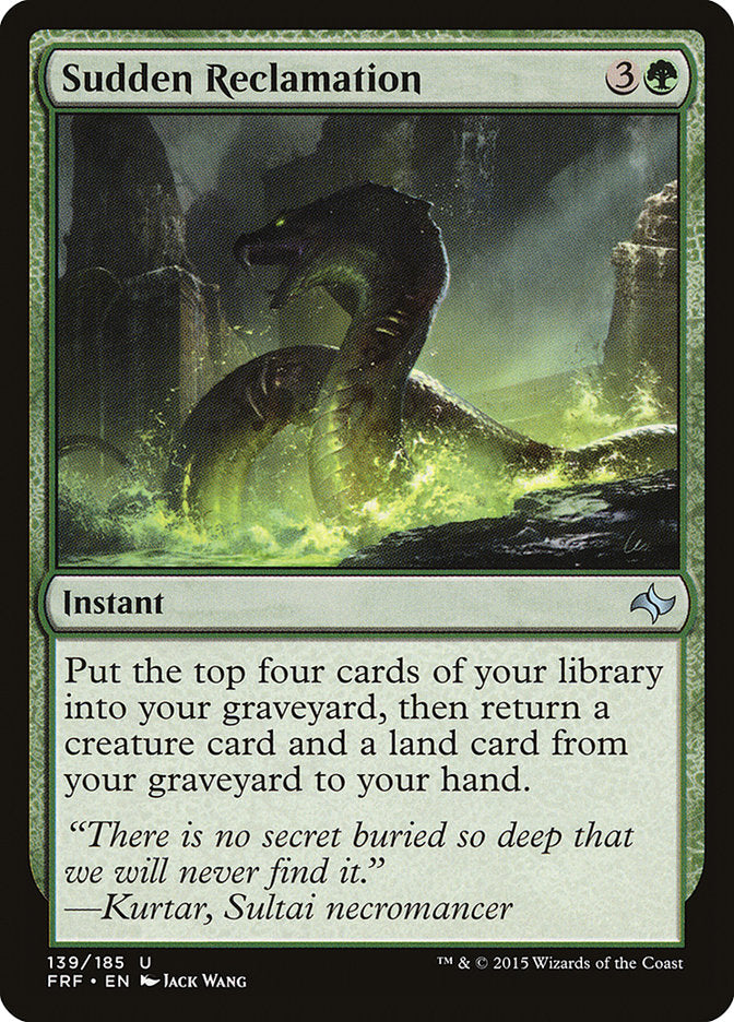 Sudden Reclamation [Fate Reforged] | Local Legends