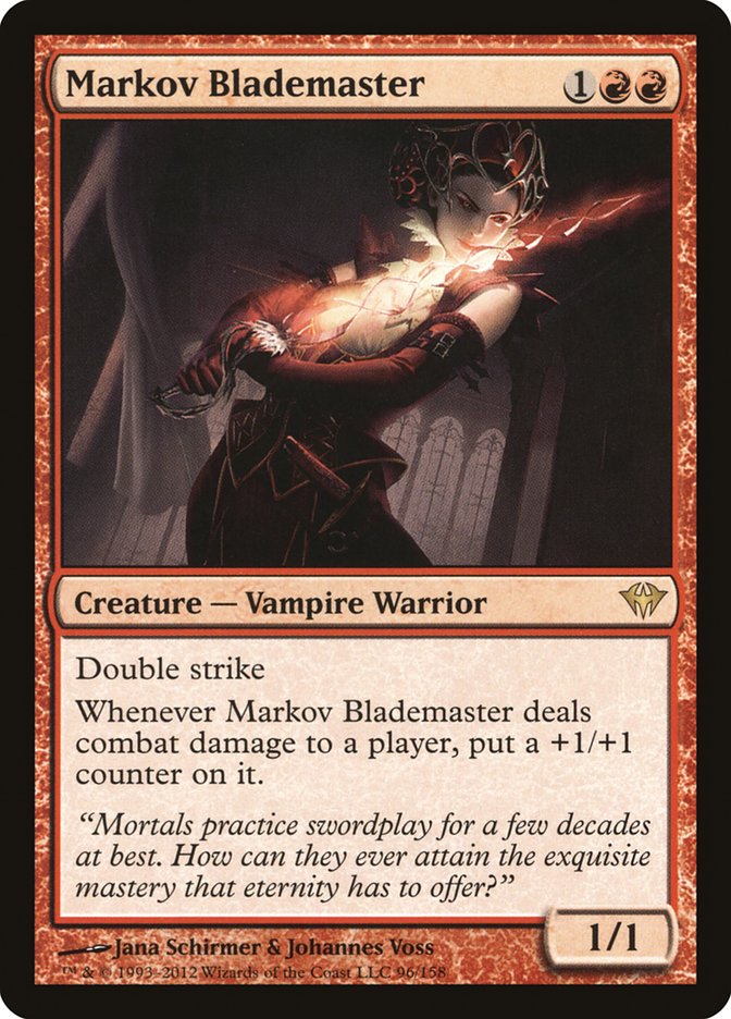 Markov Blademaster [Dark Ascension] | Local Legends