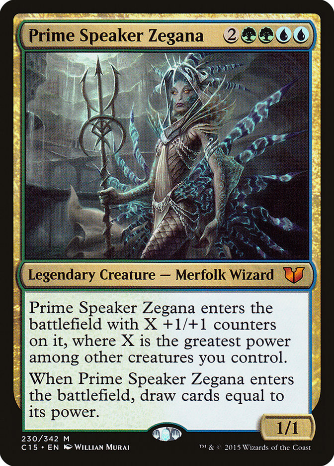 Prime Speaker Zegana [Commander 2015] | Golgari Games