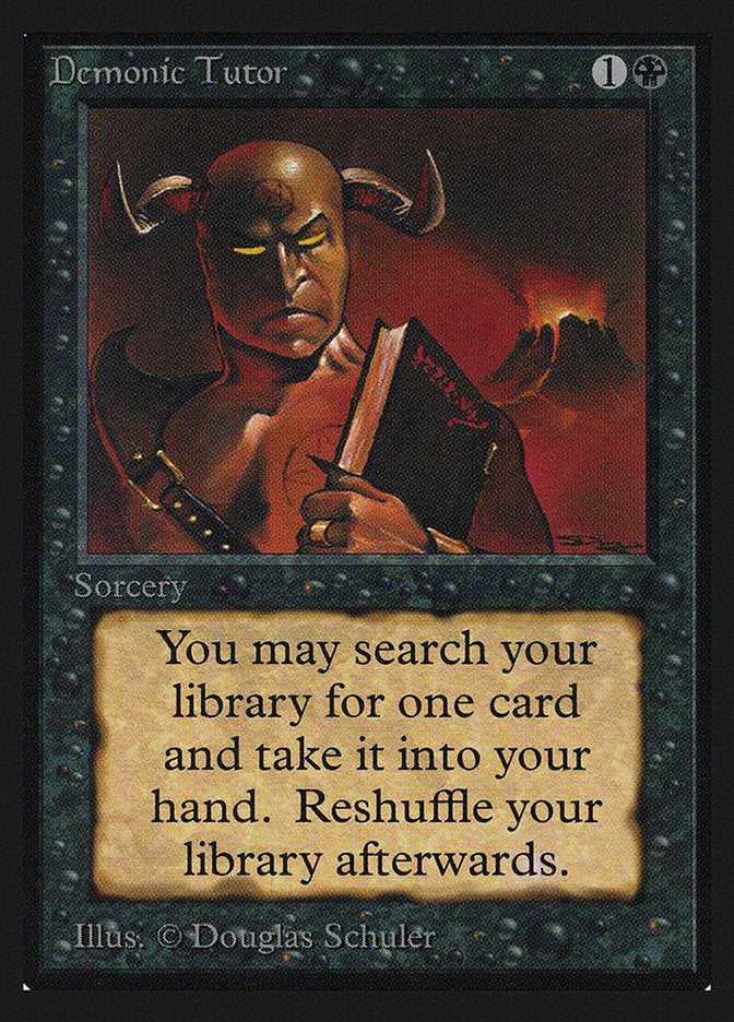 Demonic Tutor [International Collectors' Edition] | Local Legends