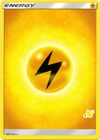 Lightning Energy (Pikachu Stamp #7) [Battle Academy 2020] | Local Legends