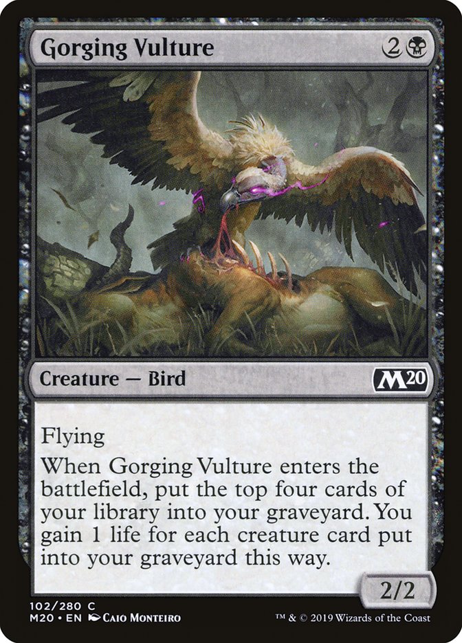 Gorging Vulture [Core Set 2020] | Local Legends