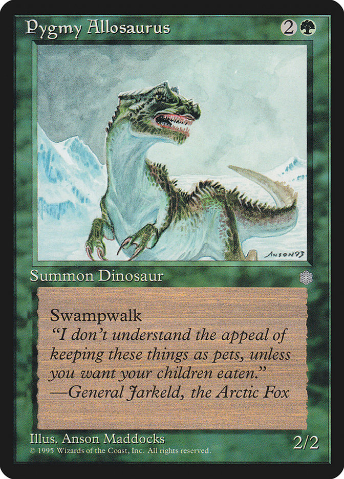 Pygmy Allosaurus [Ice Age] | Local Legends
