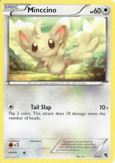 Minccino (19/30) [Black & White: Trainer Kit - Zoroark] | Golgari Games