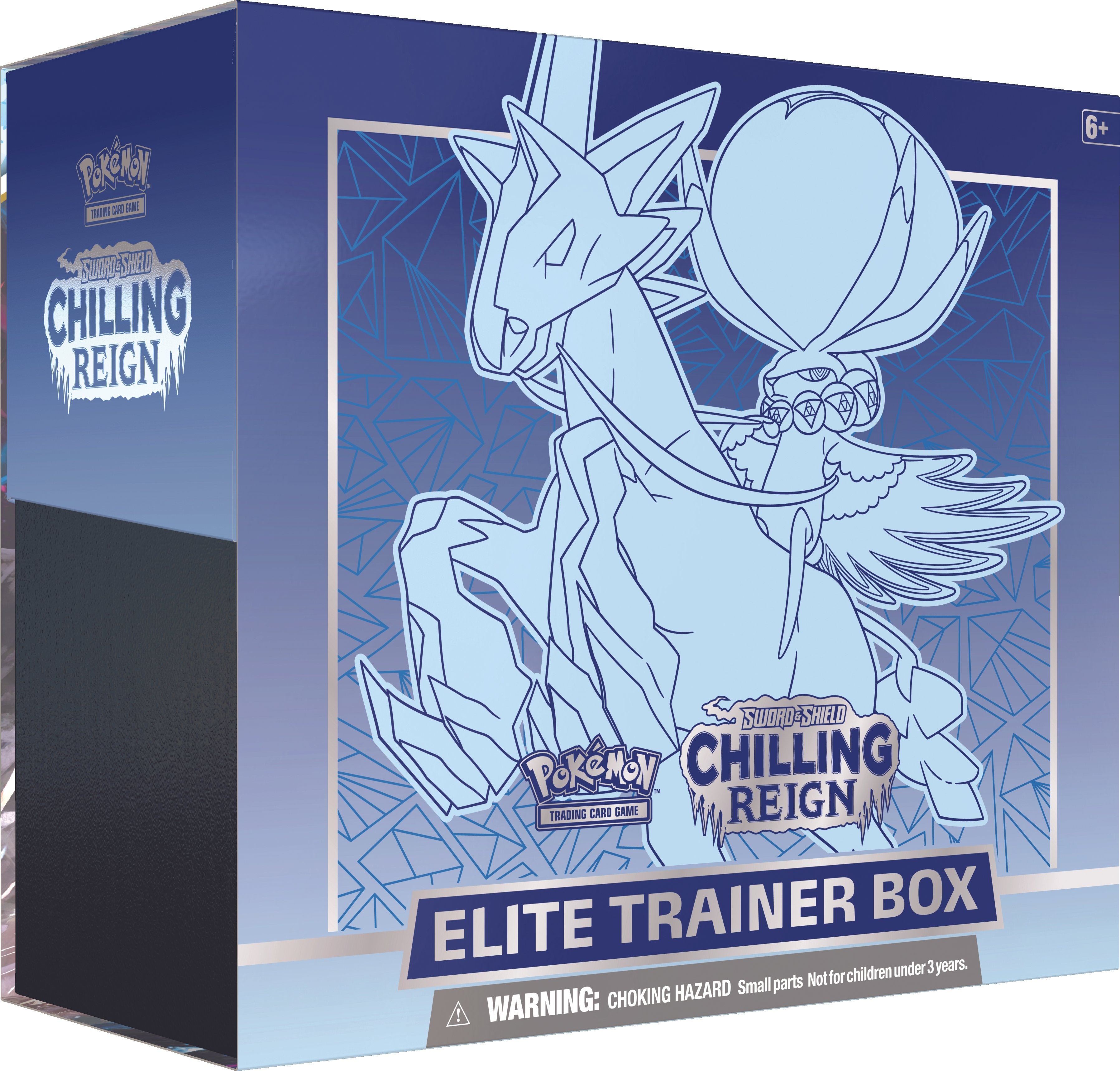 Sword & Shield: Chilling Reign - Elite Trainer Box (Ice Rider Calyrex) | Golgari Games