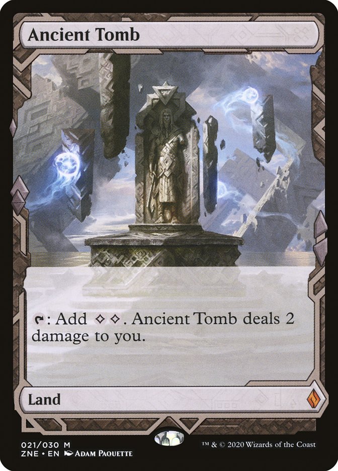 Ancient Tomb (Expeditions) [Zendikar Rising Expeditions] | Golgari Games