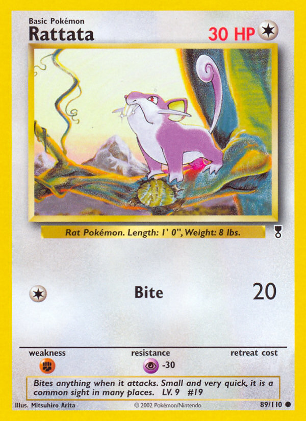 Rattata (89/110) [Legendary Collection] | Golgari Games