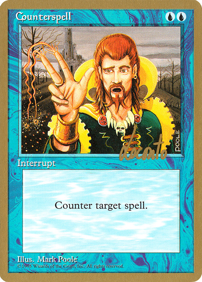 Counterspell (Michael Loconto) [Pro Tour Collector Set] | Local Legends