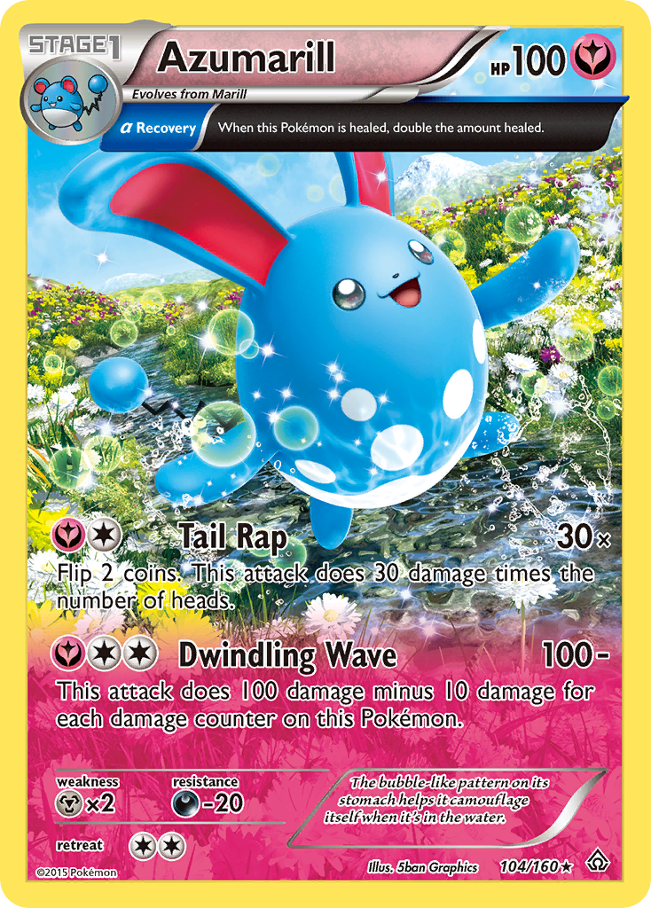 Azumarill (104/160) [XY: Primal Clash] | Golgari Games