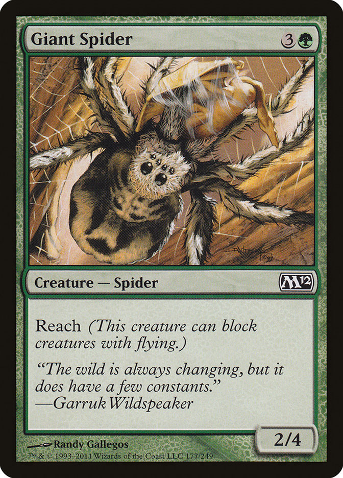 Giant Spider [Magic 2012] | Golgari Games