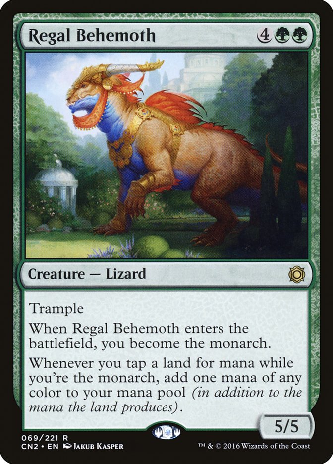 Regal Behemoth [Conspiracy: Take the Crown] | Golgari Games