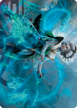 Bearer of Memory Art Card [Kamigawa: Neon Dynasty Art Series] | Golgari Games