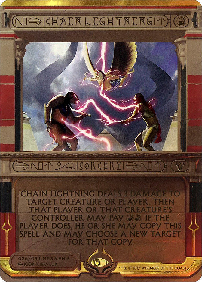 Chain Lightning (Invocation) [Amonkhet Invocations] | Local Legends