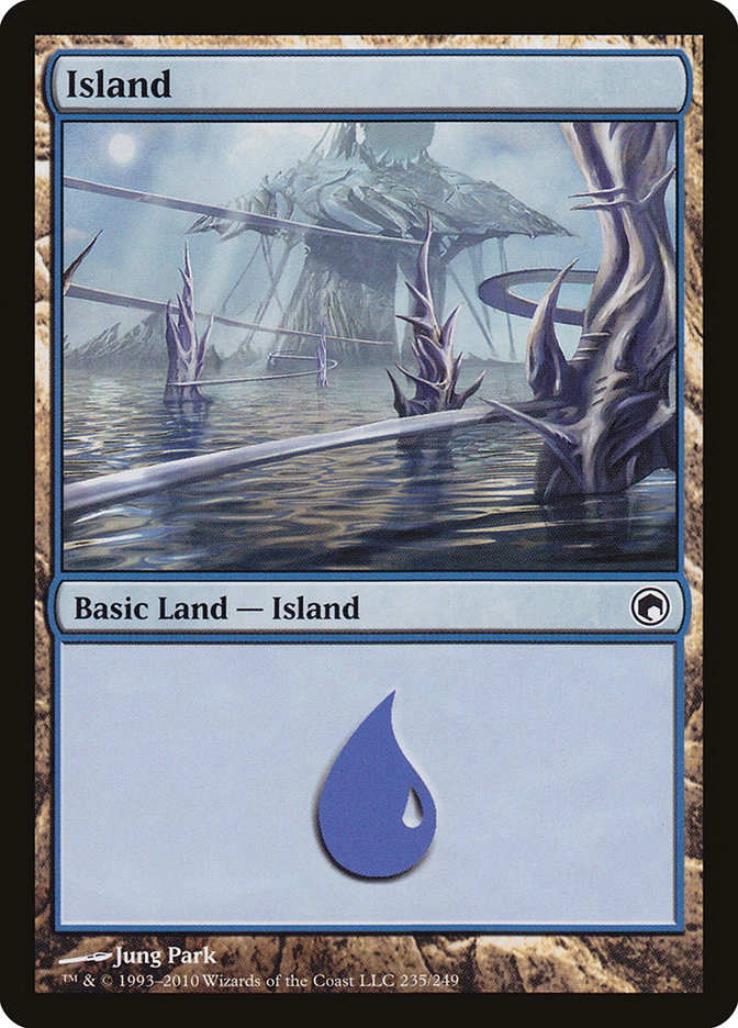 Island (235) [Scars of Mirrodin] | Golgari Games