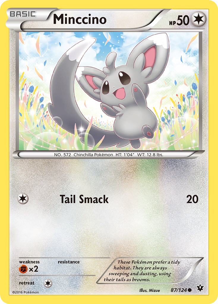 Minccino (87/124) [XY: Fates Collide] | Golgari Games