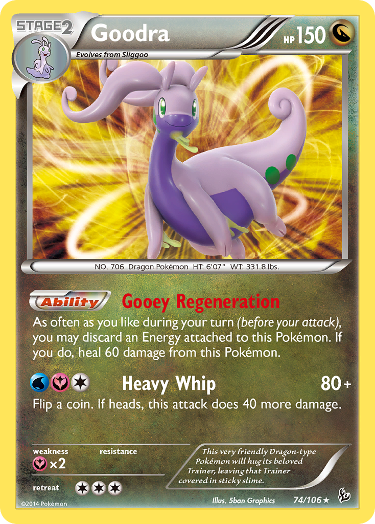 Goodra (74/106) [XY: Flashfire] | Golgari Games