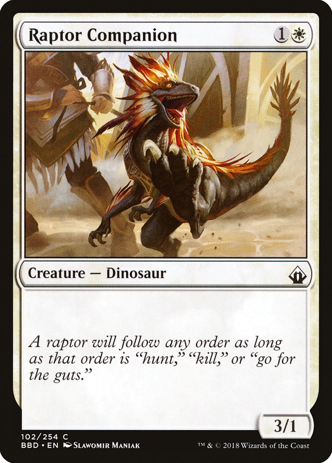Raptor Companion [Battlebond] | Local Legends