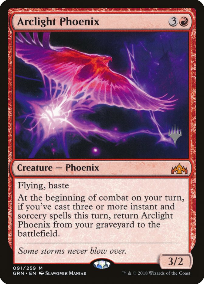 Arclight Phoenix (Promo Pack) [Guilds of Ravnica Promos] | Golgari Games