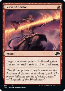 Fervent Strike [Jumpstart 2022] | Local Legends