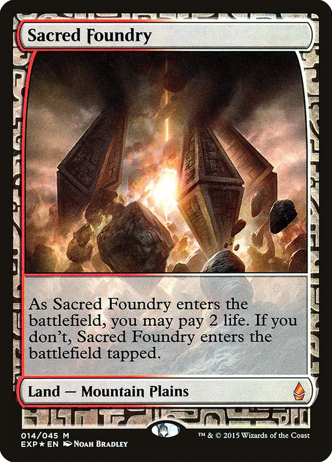 Sacred Foundry [Zendikar Expeditions] | Local Legends