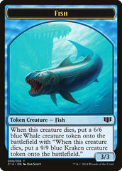 Fish // Zombie (011/036) Double-sided Token [Commander 2014 Tokens] | Golgari Games