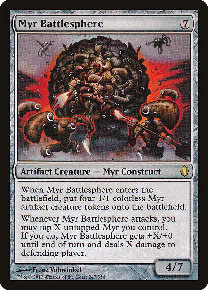 Myr Battlesphere [Commander 2013] | Golgari Games