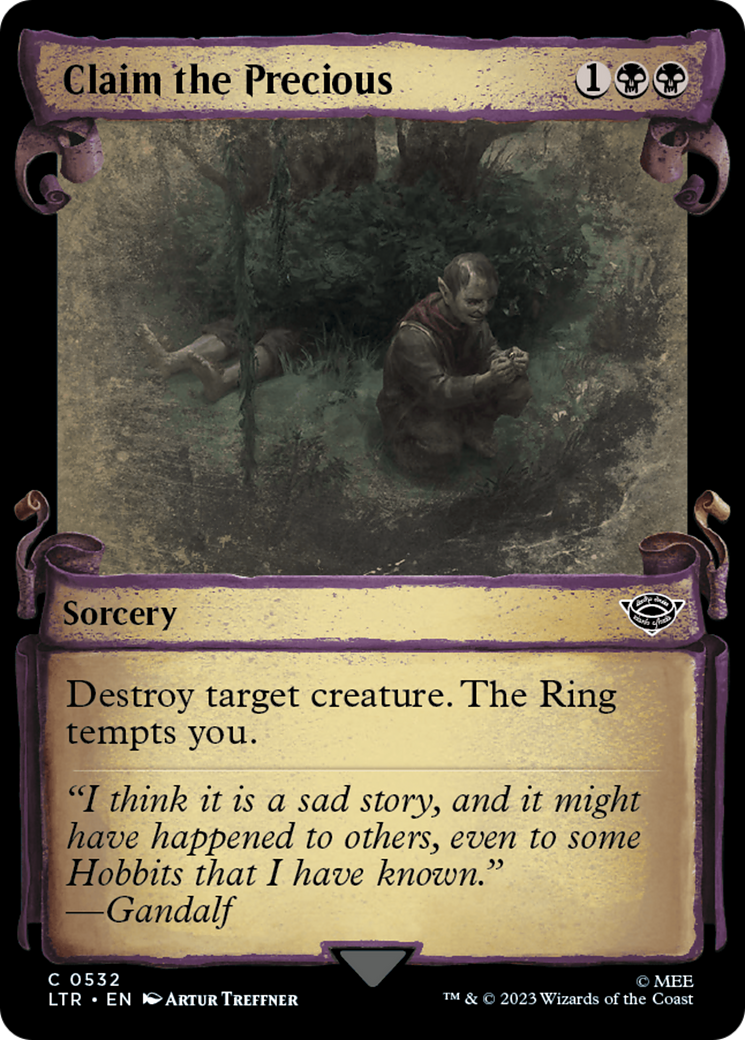 Claim the Precious [The Lord of the Rings: Tales of Middle-Earth Showcase Scrolls] | Local Legends