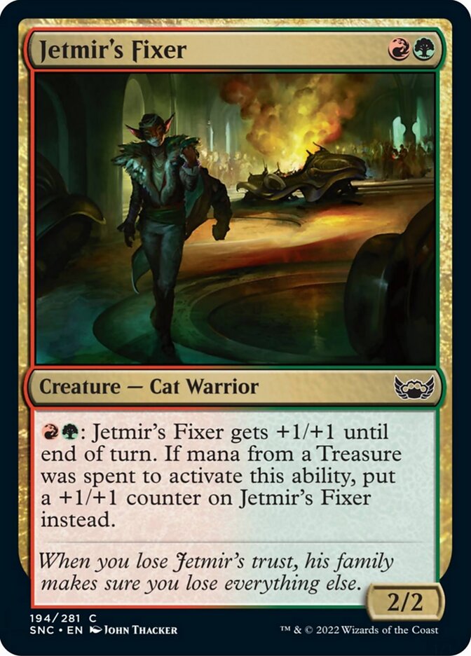 Jetmir's Fixer [Streets of New Capenna] | Golgari Games